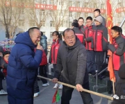 阳光体育——怀仁市云东中学举行迎新拔河比赛